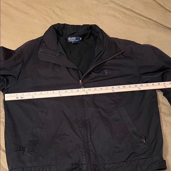 Vintage Polo by Ralph Lauren Men's Navy Windbreaker - Picture 6 of 12